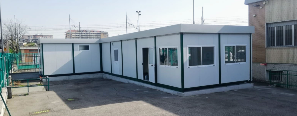 Monoblocchi prefabbricati per capannoni